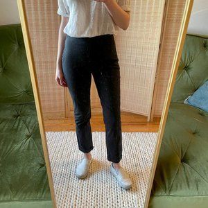 Everlane side-zip stretchy ankle pant